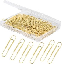 100pcs Gold Paper Clips,Large Paper Clip 2 In...