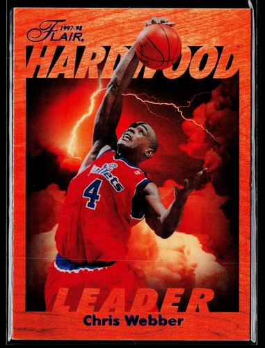 Chris Webber #29 1997 Fleer Flair Hardwood Leaders card