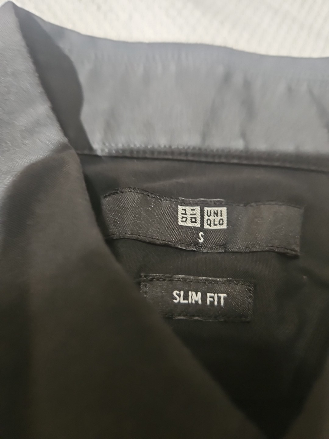 Uniqlo Shirt Mens Small Black Button Down Preppy … - image 7