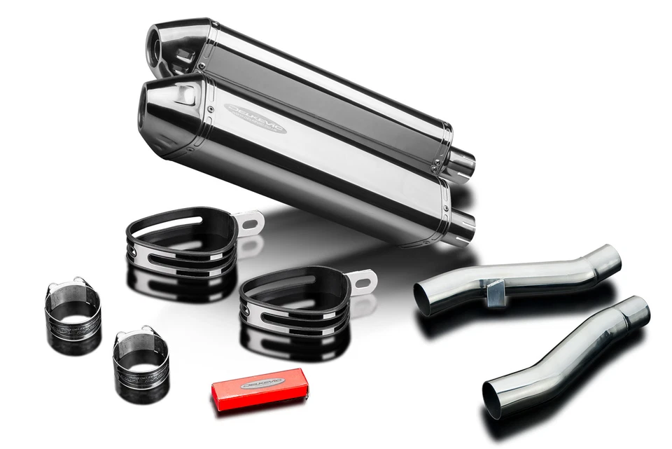 Kawasaki ZX-6 1990-01 ZZR600 2002-05 17 дюймов треховальный глушитель из нержавеющей стали комплект - Изображение 4 из 4