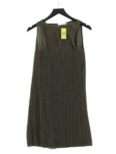 Mango Tank Midi Dress XS in Black