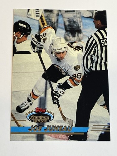 1993 Stadium Club Joe Juneau [Members Only] #202 card