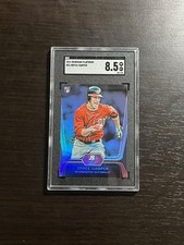 BRYCE HARPER 2012 Bowman Platinum Rookie RC Card #56 Graded SGC 8.5. rookie card picture