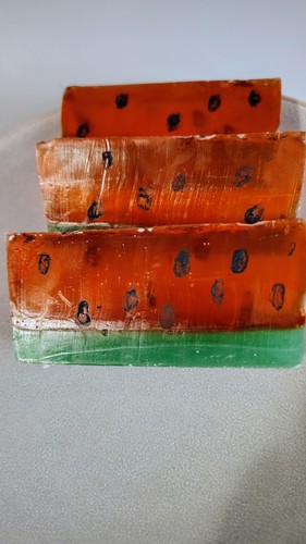Watermelon Bar Soap Double Bars