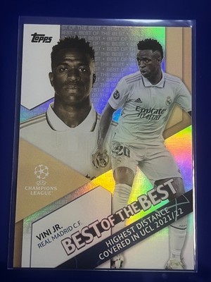 Topps UCC 22/23 Best of the Best Real Madrid C.F. Vini Jr. #BB-5