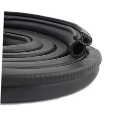 Car Door Seal Strip,U-Shaped Automotive Weather Stripping Rubber Seal 20Ft
