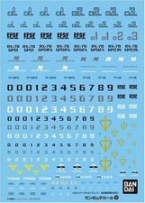 Mobile Suit Gundam Decalcomania HGUC Earth Federation Space Force 30 for Figure