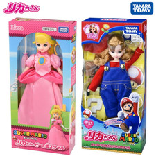 Licca-chan Doll Princess Peach Style & Super Mario 2pcs Set Takara Tomy NEW 2026