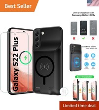 Battery Case for Galaxy S22 Plus, Upgraded 12000mAh Battery Pack Rechargeable...