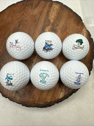 6 Disney Golf Courses logo Pinnacle Golf Balls - Picture 1 of 7