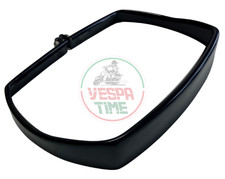 Cornice fanale anteriore nera per Vespa 50 special, 50 elestart, in metallo