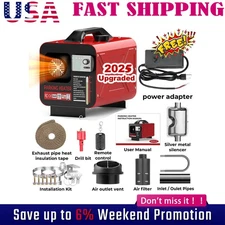 Diesel Air Heater All in one 8KW 12V/24V 110V Bluetooth APP Remote Control Car