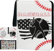 Baseball Card Binder with Sleeves, 900 Pockets Trading Card Binder,9 Pocket Card
