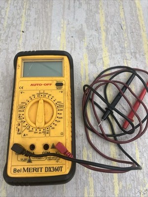 - Bel Merit DX360T Digital Multimeters