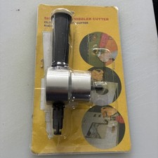 Double Head Sheet Metal Cutter Nibbler Cutting Tool Saw Power Drill Attachment
