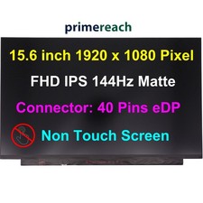 for NE156FHM-NX9 V18.1 Laptop Screen 15.6" FHD IPS LED LCD Display 40 Pins eDP