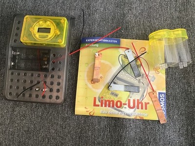 Kosmos Limo Uhr Experimentierkasten (Ab 8 Jahre)