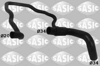 Sasic KüHlerschlauch 3406211 FüR Opel L70 Astra GTC A04 Caravan Cdti L08 L35 L48
