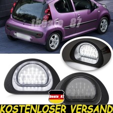 Led Kennzeichenbeleuchtung passend für Citroen C1 Peugeot 107 BJ 2005-2014 DE