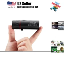 2000X24 Monocular Focus Optics Telescope onocular Power Monocular for Adults ...