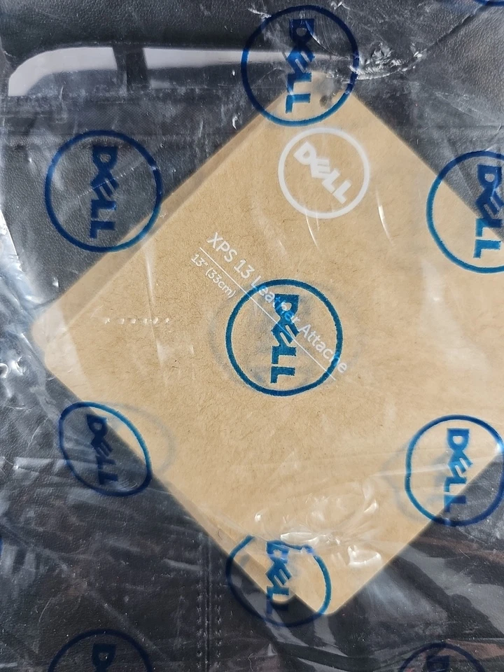 Estuche de transporte para notebook Dell Attache XPS 13 de cuero genuino adjunto 13" *NUEVO* Foto 3 de 3