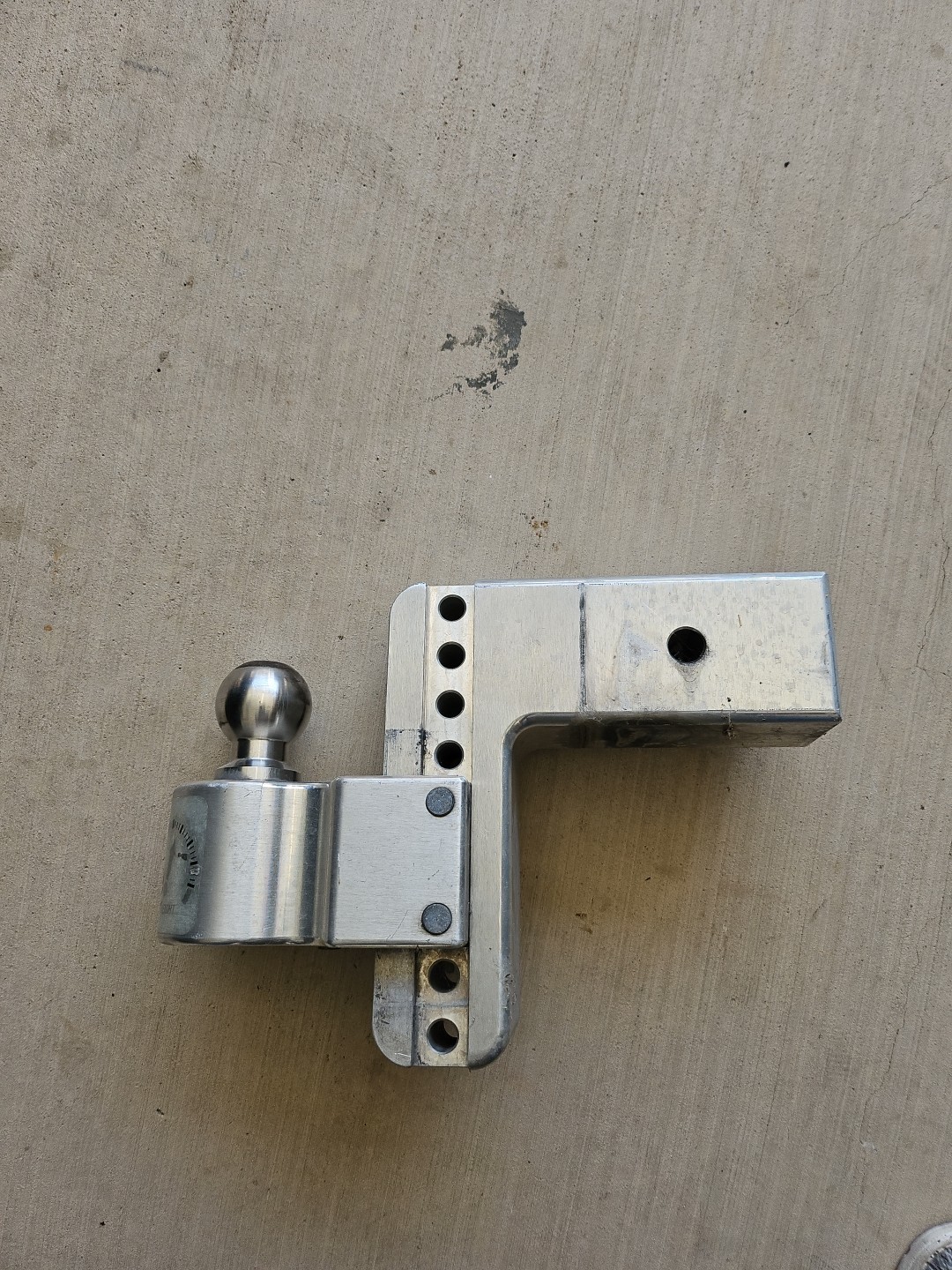 Weigh Safe 6" Drop Hitch for 3" Receiver, Heavy Duty Aluminum, 21,000 lbs GTW