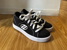 Heelys Canvas Lace Up Sneaker Skate Sneaker Shoes Kids Size 6