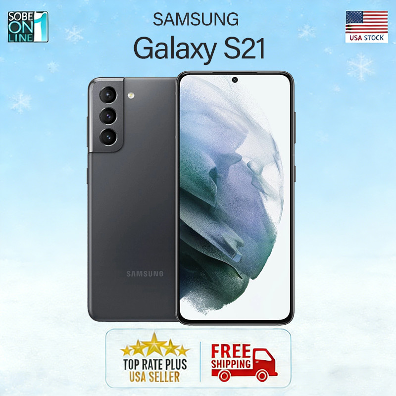 NEW Samsung Galaxy S21 5G SM-G991U 128GB Factory Unlocked GSM+CDMA Smartphone