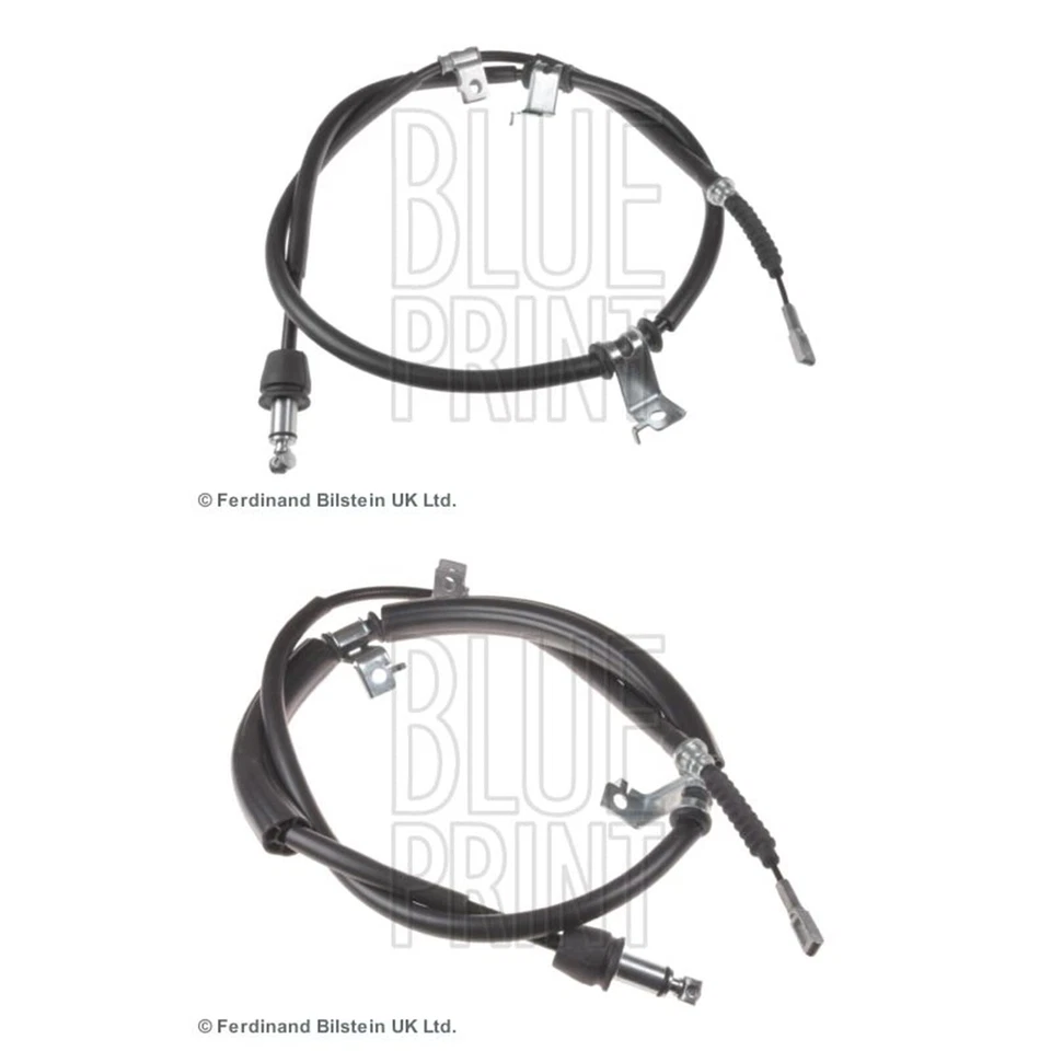 2x BLUE PRINT Cable de Freno de Mano Apto para Kia Cee'D Pro Izquierda + Derecha - Imagen 2 de 4
