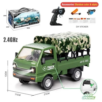 1/16 Remote Control Van Truck 2.4G 5CH Mini Simulated Carport Trucks Children To - Image 1 of 4