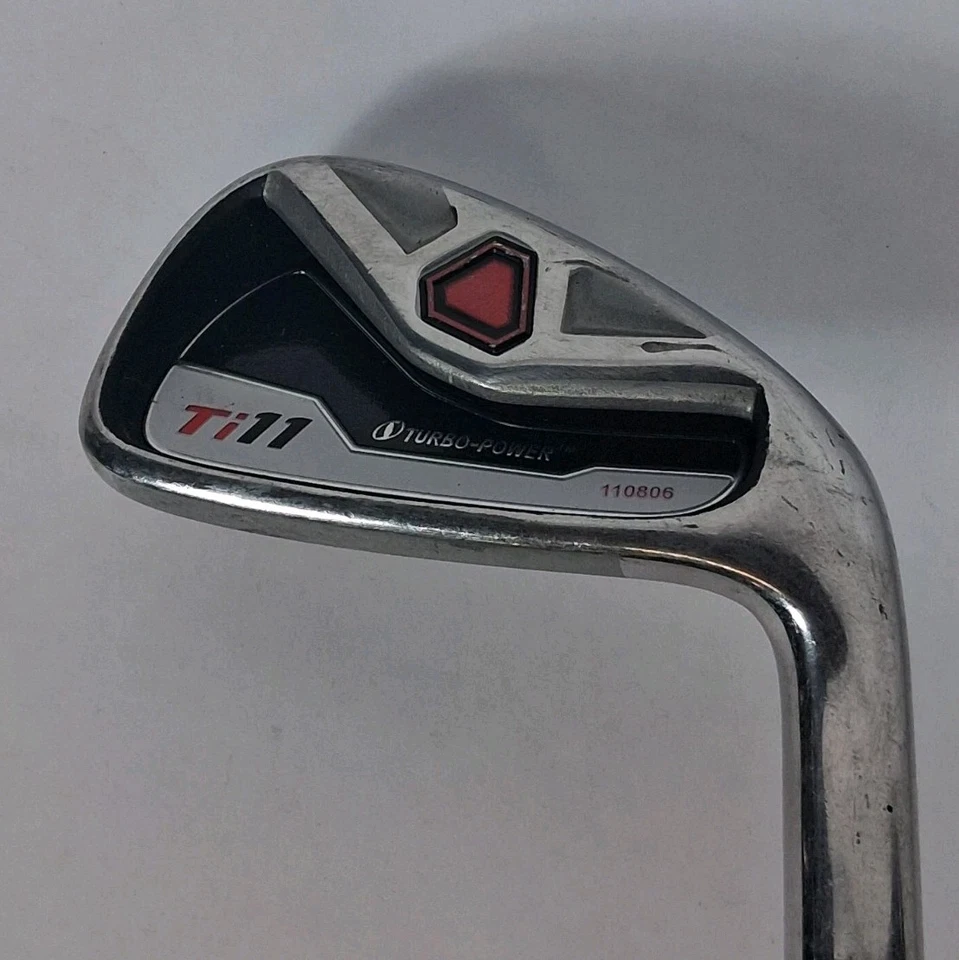 RH Mens Turbo Power Ti11 Golf Iron Set #3-SW Regular Flex Steel Shaft Pure Grips - Image 2 of 4