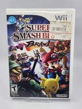 Super Smash Bros Brawl Nintendo Wii -CASE ONLY-