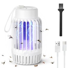 Lampe Anti Moustique, Tue Mouche Electrique, 360 ° UV Tueur d'Insectes, Piege...