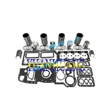 K4100D Cylinder Liner Kit With Gasket Set Bearing For Weichai Engine Parts