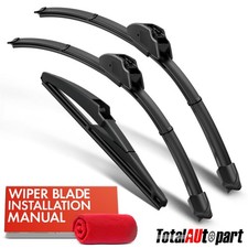 3Pcs Windshield Wiper Blades 22" & 21" & 11" for Jeep Grand Cherokee 2011-2021