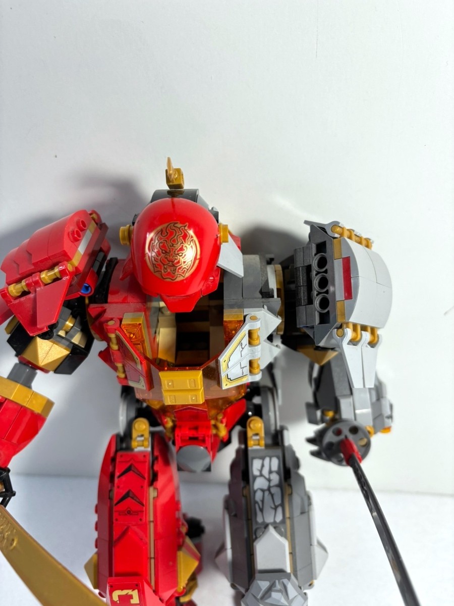 LEGO Ninjago: Fire Stone Mech 71720 (2020) retired. See