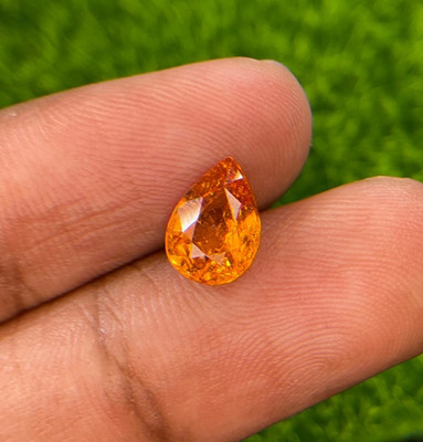 1.76cts 100% natural top quality Fanta spessartite garnet pear shape