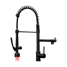 Fapully Commercial Single Handle Pull Down Sprayer Oil Rubbed Bronze Kitchen ...