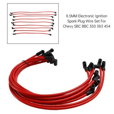 8.5MM Electronic Ignition Spark Plug Wire Set Für Chevy SBC BBC 350 383 454'