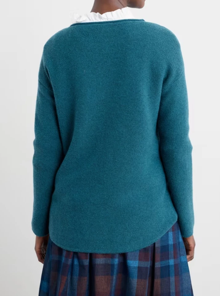 Seasalt Cornwall merino wool rich Jumper size 8/10/12/14/16/18/20/22 - Image 4 of 4