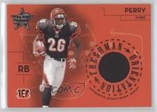 2004 Leaf Rookies & Stars Freshman Orientation Materials 260/500 Chris Perry 0a1