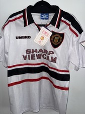 Umbro Manchester United Sharp Viewcam Premier League 1997-1999 Jersey