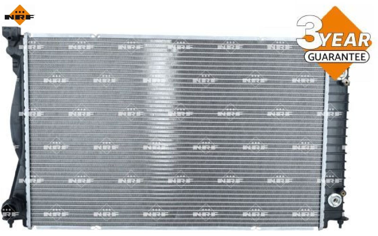 Kühler Motorkühlung Kühlrippen gelötet 678 - 438 mm Aluminium NRF für AUDI A6 - Bild 4