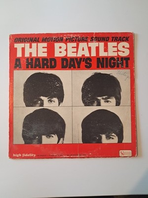 The Beatles Hard Day's Night Vinyl LP Vintage Vinyl Record