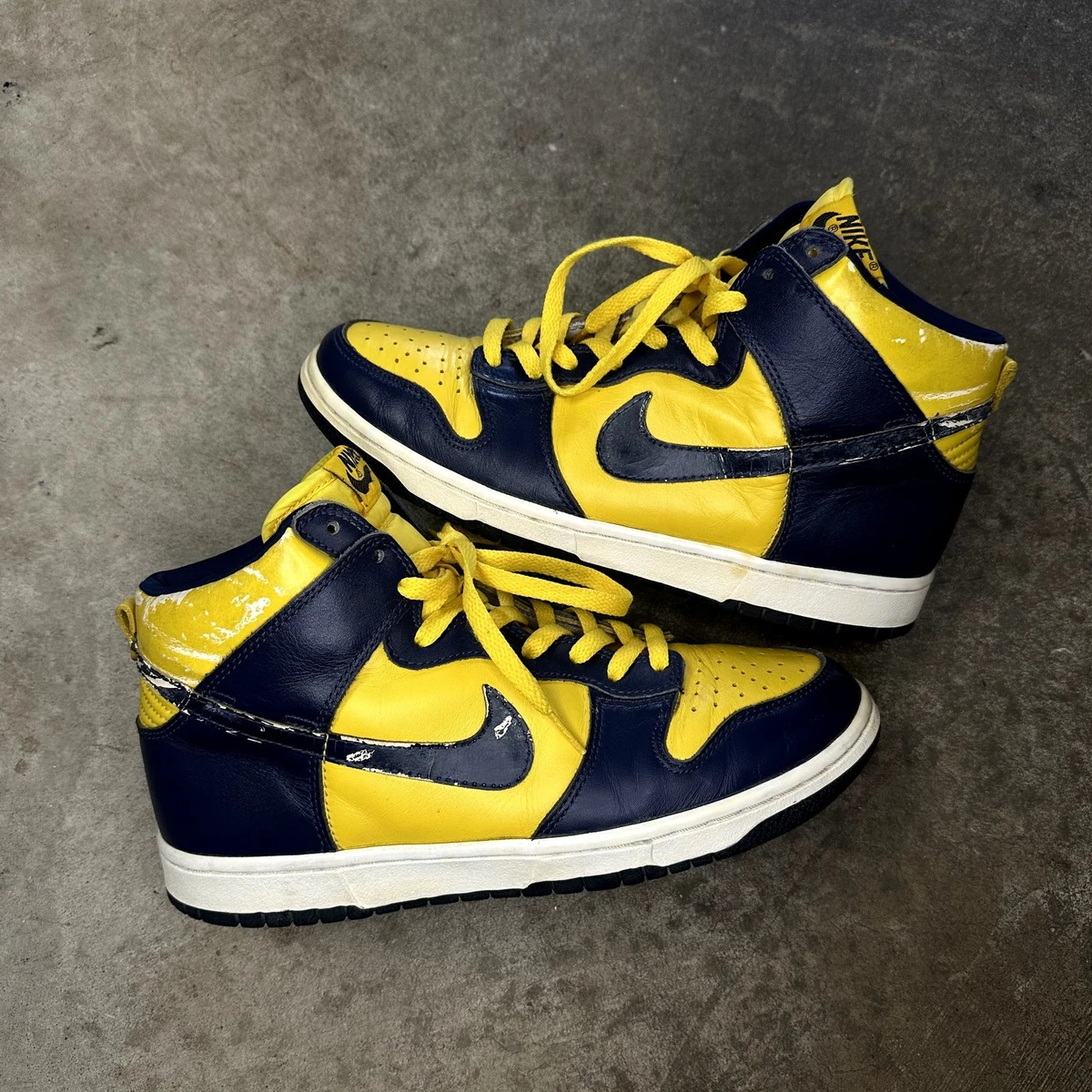Preços baixos em Nike Dunk LE 1998 High Michigan | eBay