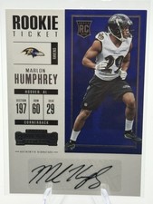 2017 Contenders - Marlon Humphrey Rookie Ticket (AU, RC) # 103