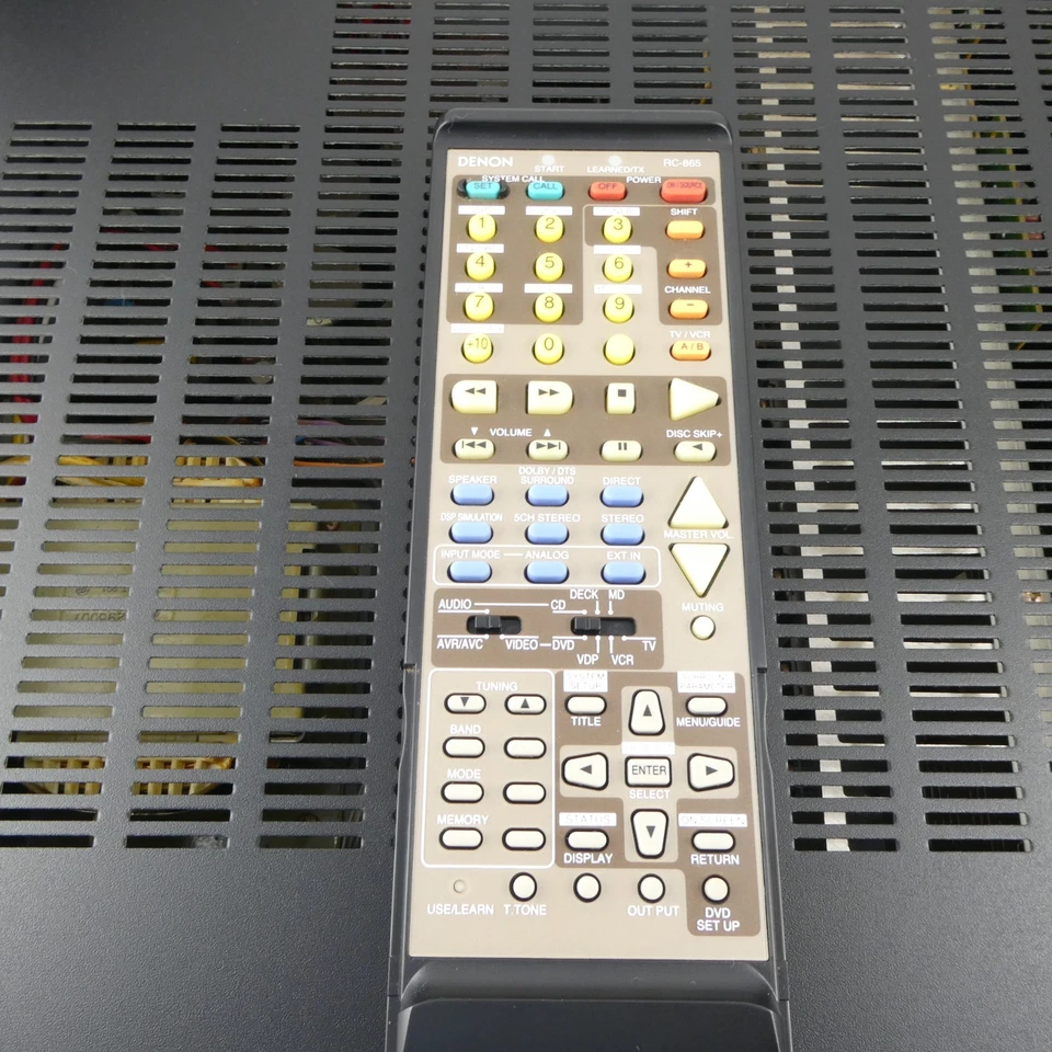 Denon AVR-2800 Dolby Digital DTS 5.1 Surround AV Receiver With Remote Bundle - Image 4 of 4