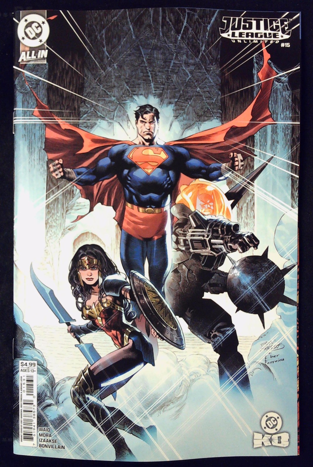 JUSTICE LEAGUE UNLIMITED (2025) #15 - Barrows Variant - New Bagged