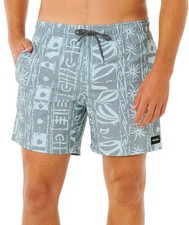 Rip Curl Sessions Men's 16" Volley Shorts - Mineral Blue - New