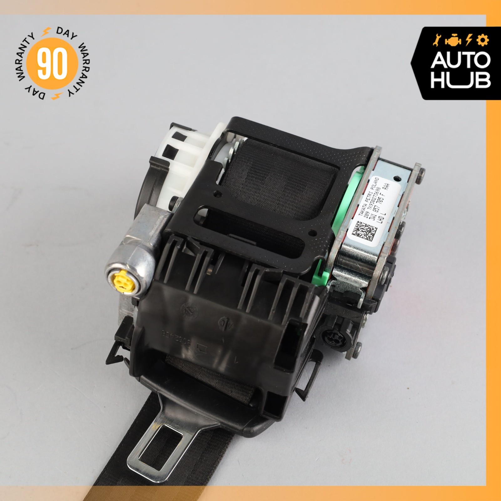 12-15 Bentley Continental GT GTC Front Left Side Seat Belt 3W1857705F OEM 73k
